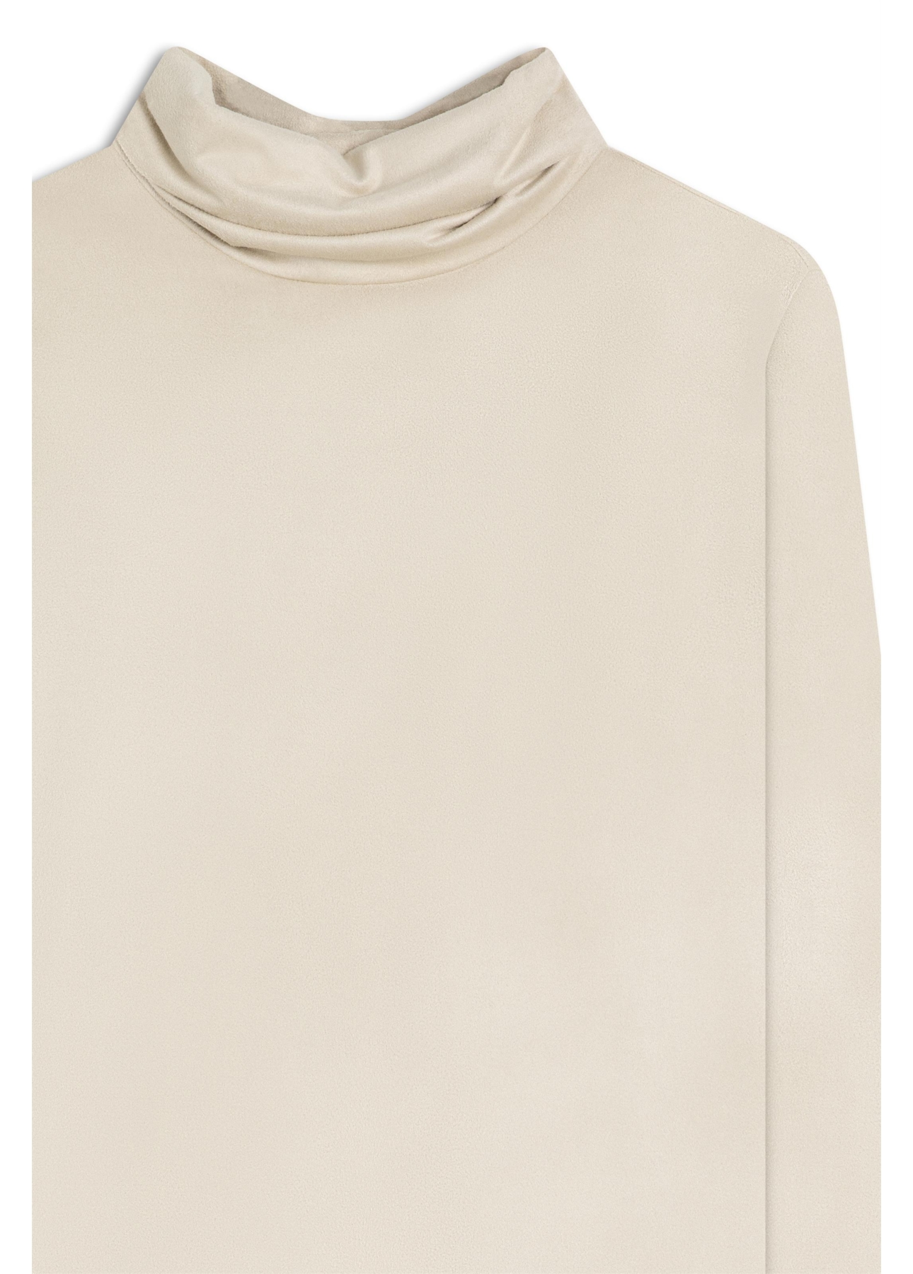 Blusa Suede Turtleneck Sandy