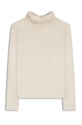 Blusa Suede Turtleneck Sandy