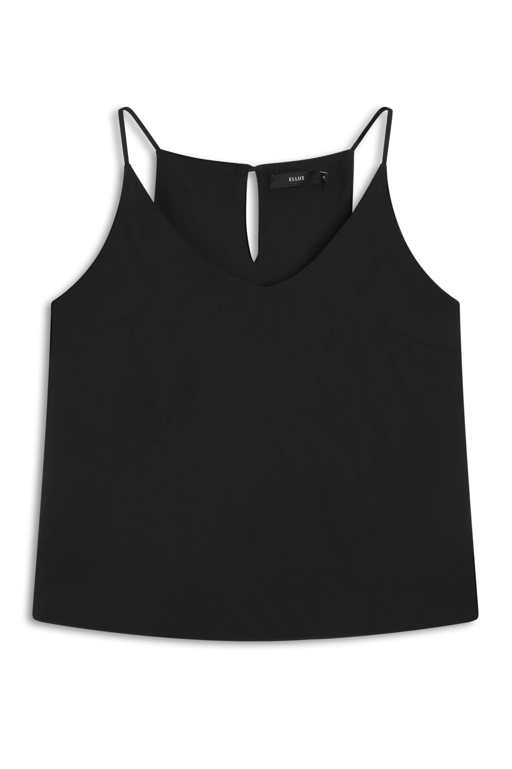 Blusa Swimmer Necklace Preto