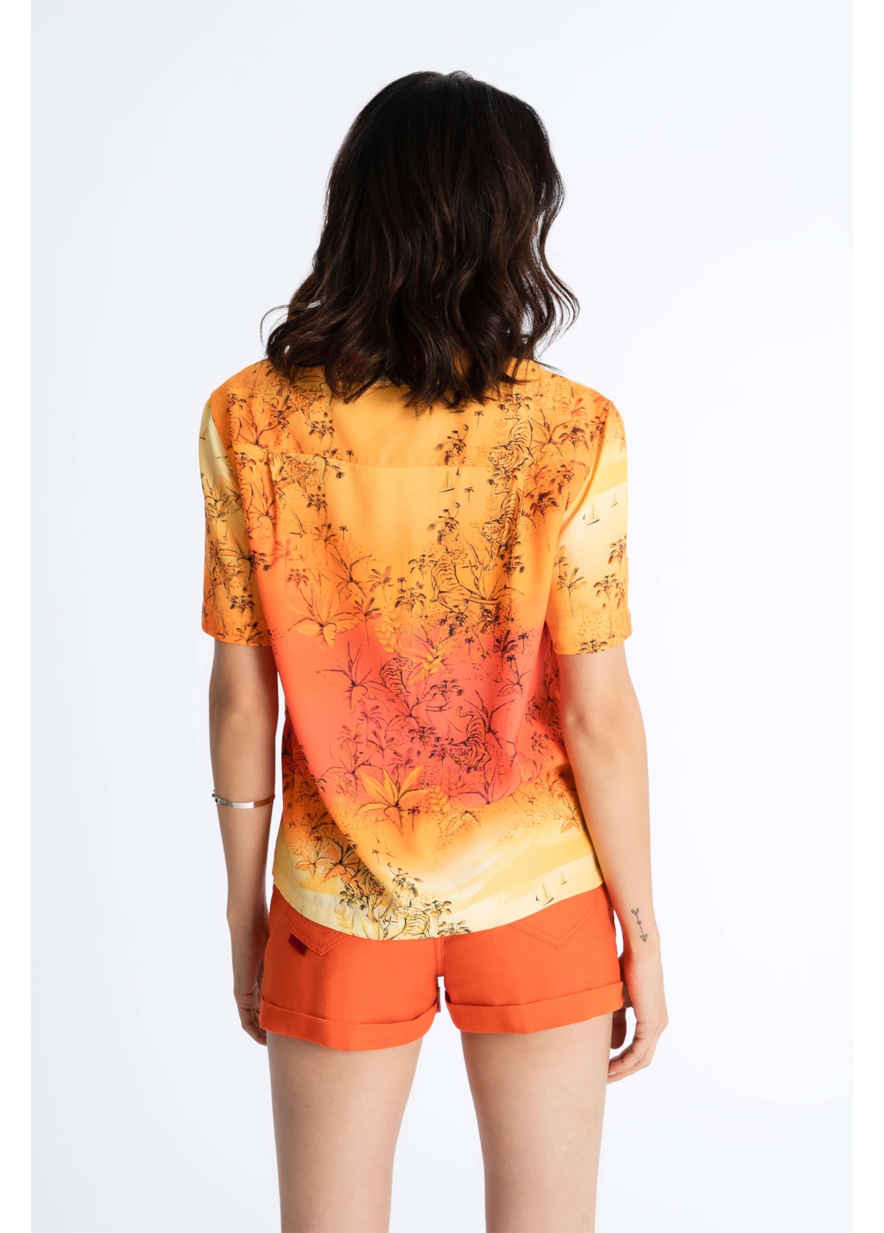 Blusa Tiger Garden Laranja