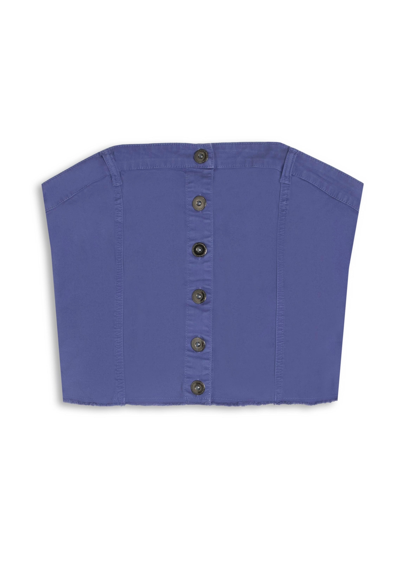 Blusa Top Color Twill Power Azul Jeans