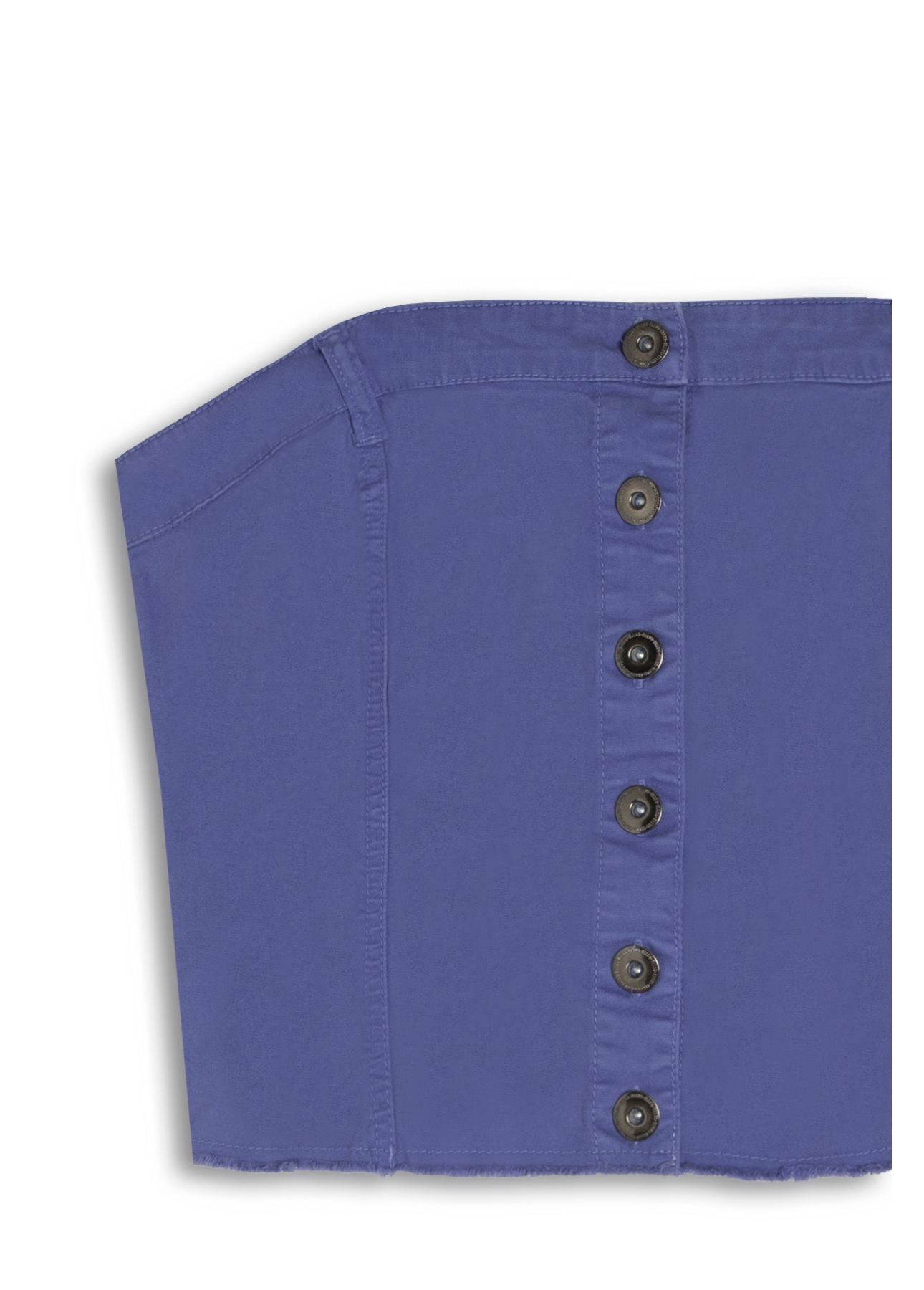 Blusa Top Color Twill Power Azul Jeans