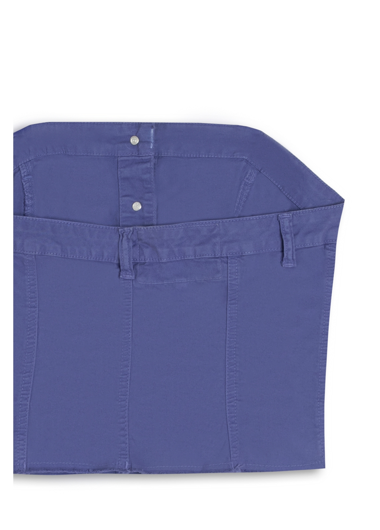 Blusa Top Color Twill Power Azul Jeans