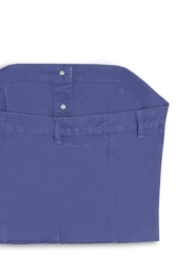Blusa Top Color Twill Power Azul Jeans