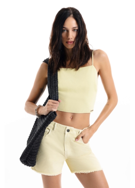 Blusa Top Liquid Color Citrus