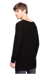 Blusa Tricot Crew 2nd Floor Preto