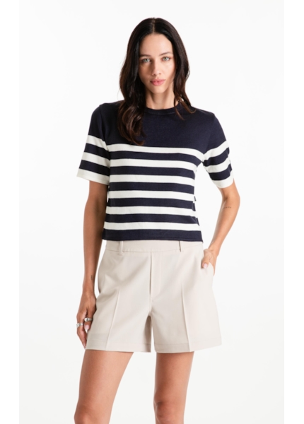 Blusa Tricot Power Knit Dark Navy