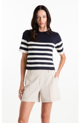 Blusa Tricot Power Knit Dark Navy