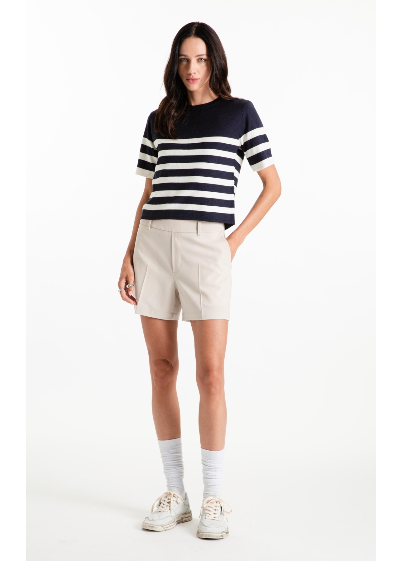 Blusa Tricot Power Knit Dark Navy