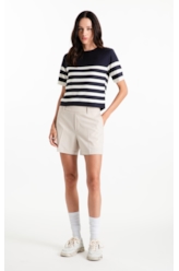 Blusa Tricot Power Knit Dark Navy