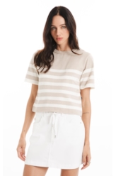 Blusa Tricot Power Knit Off White