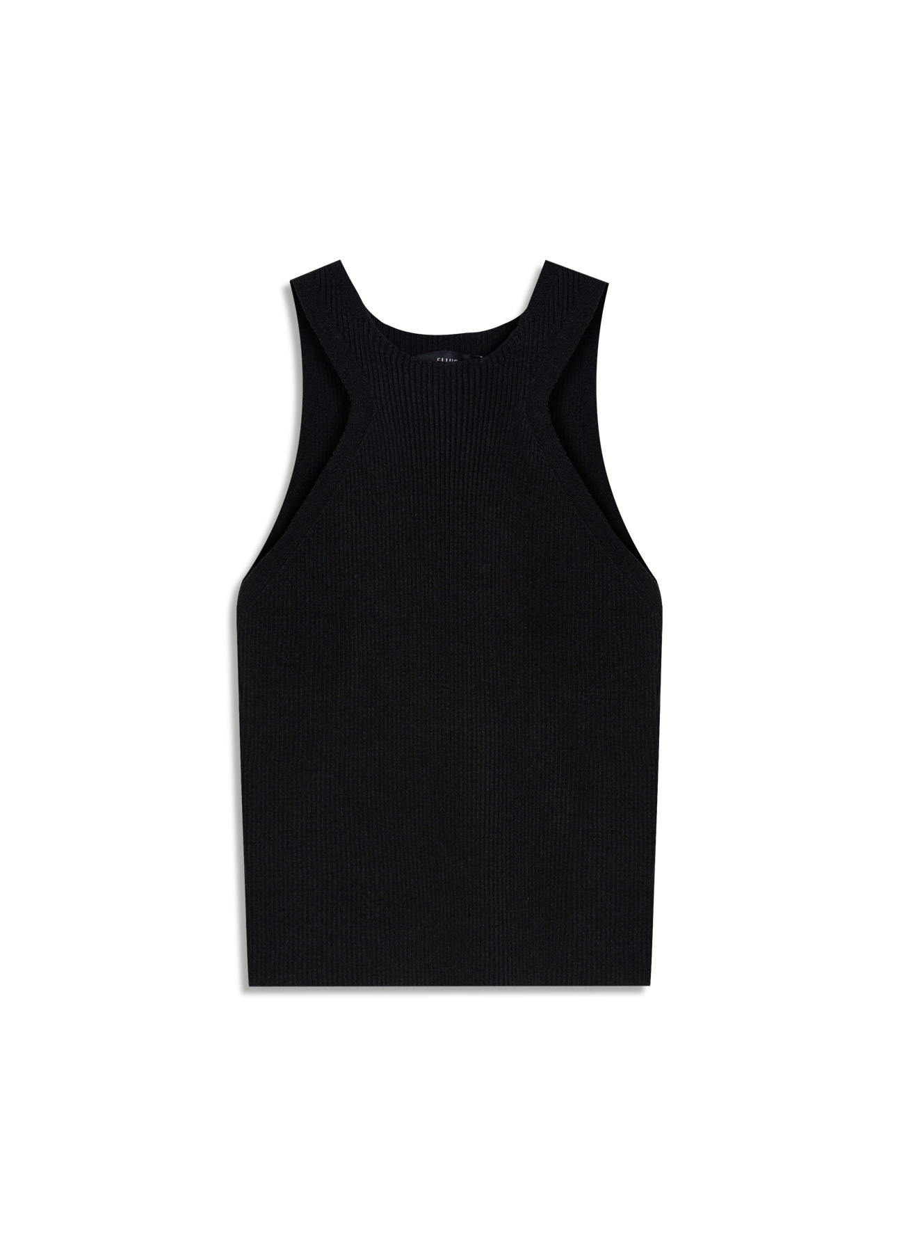 Blusa Tricot Power Knit Sleeveless Preto