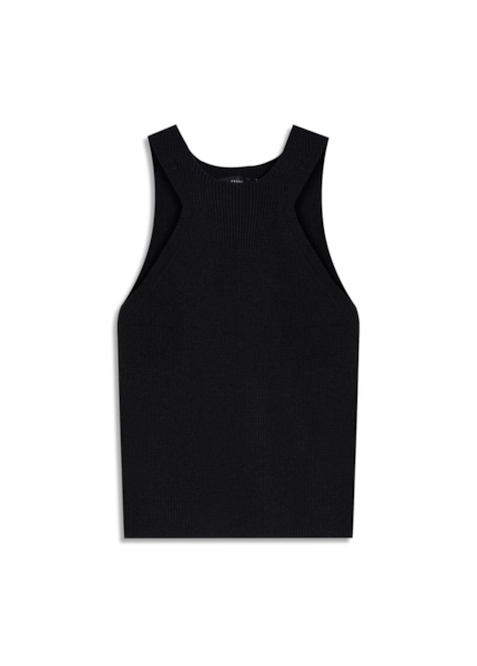 Blusa Tricot Power Knit Sleeveless Preto