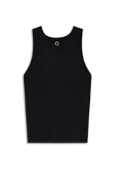 Blusa Tricot Power Knit Sleeveless Preto