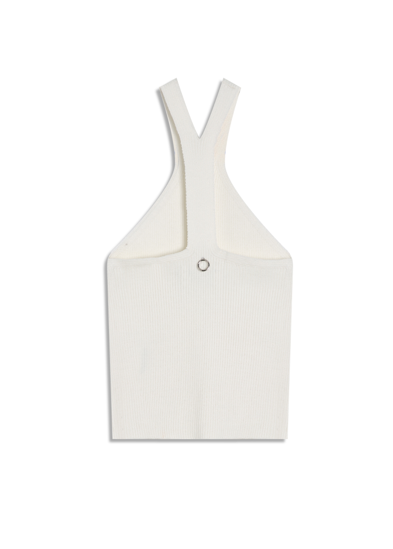 Blusa Tricot Power Knit Strap Off White