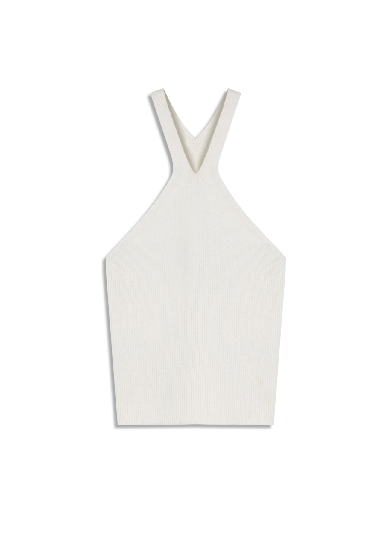 Blusa Tricot Power Knit Strap Off White