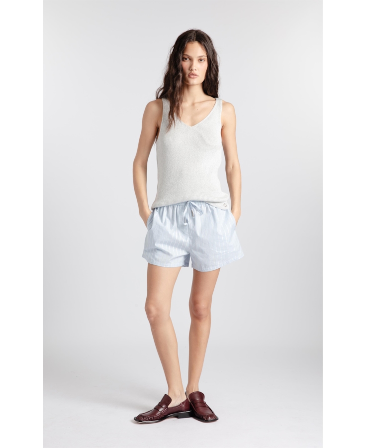 Blusa Tricot Shine Neck Branco