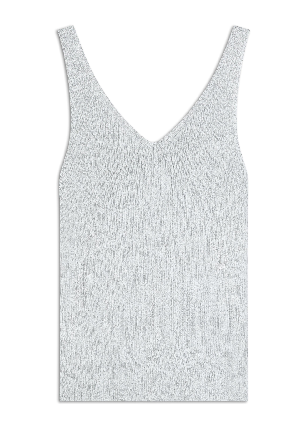 Blusa Tricot Shine Neck Branco