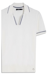 Blusa Tricot Visco Blend Vintage Off White