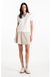 Blusa Tricot Visco Blend Vintage Off White