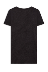 Blusa Tropical Mood Ellus Preto