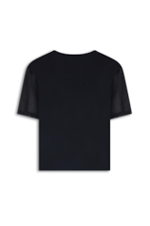 Blusa Tule Double Preto