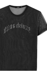 Blusa Tulle Ellus Deluxe Preto