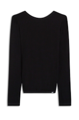 Blusa Vack Neckline Preto