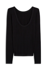 Blusa Vack Neckline Preto