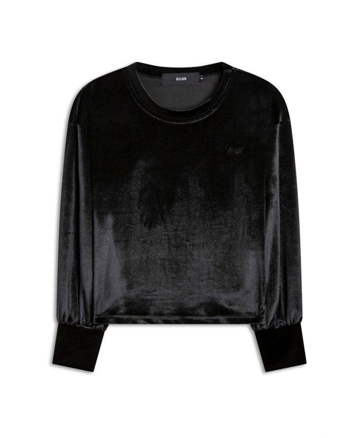 Blusa Velvet Chrome Bufante Preto