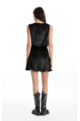 Blusa Velvet Embrossed Preto