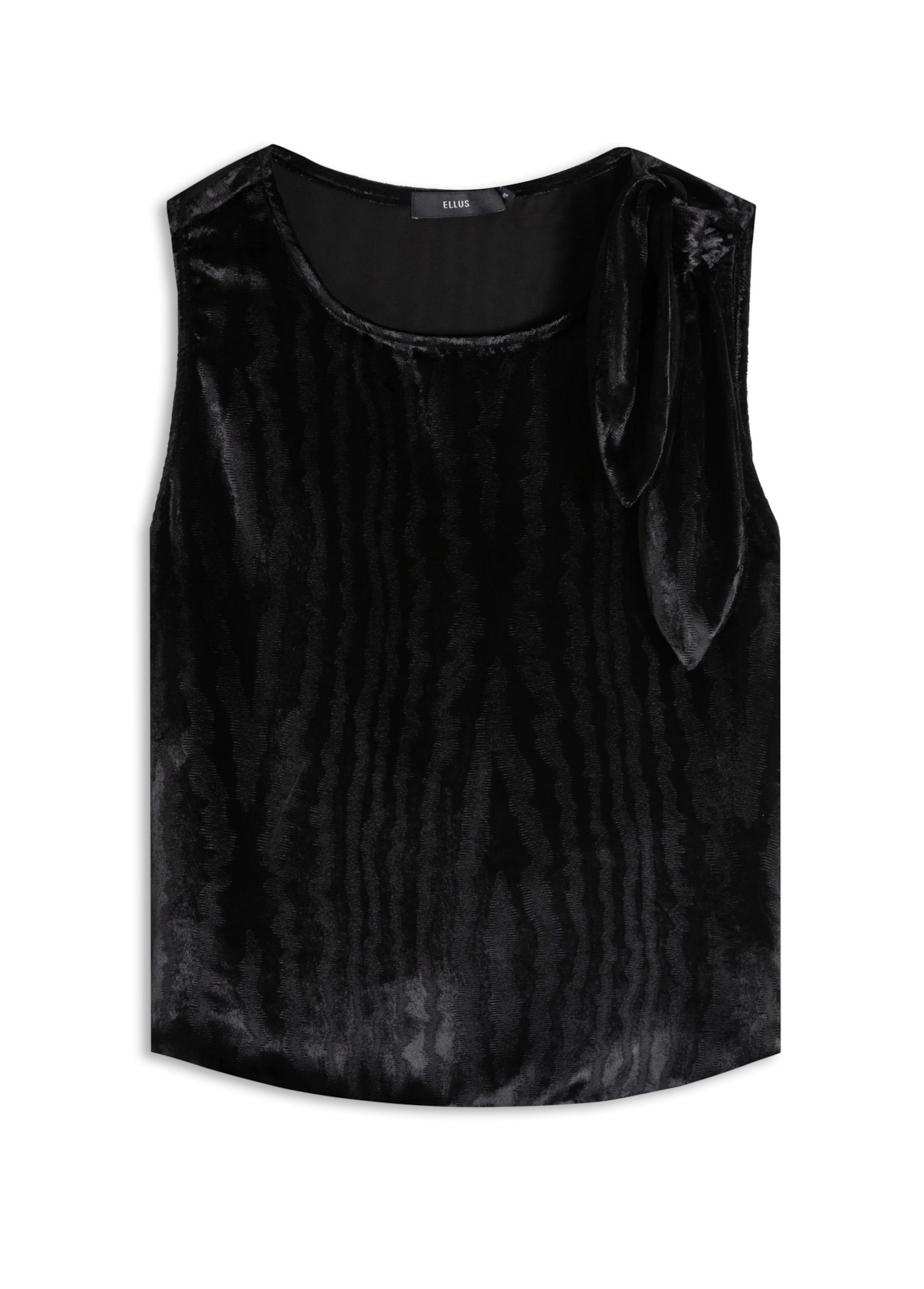 Blusa Velvet Embrossed Preto