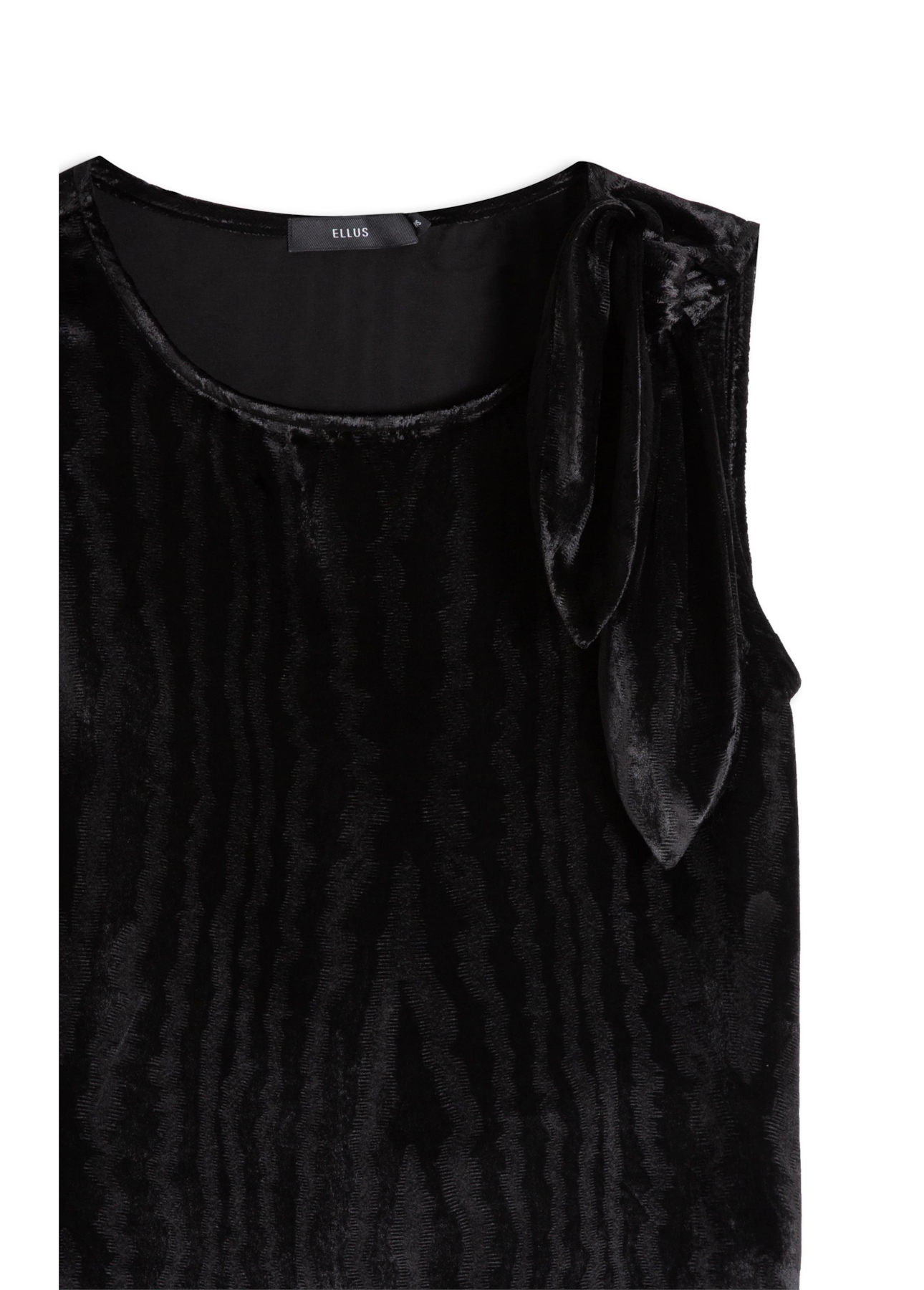 Blusa Velvet Embrossed Preto