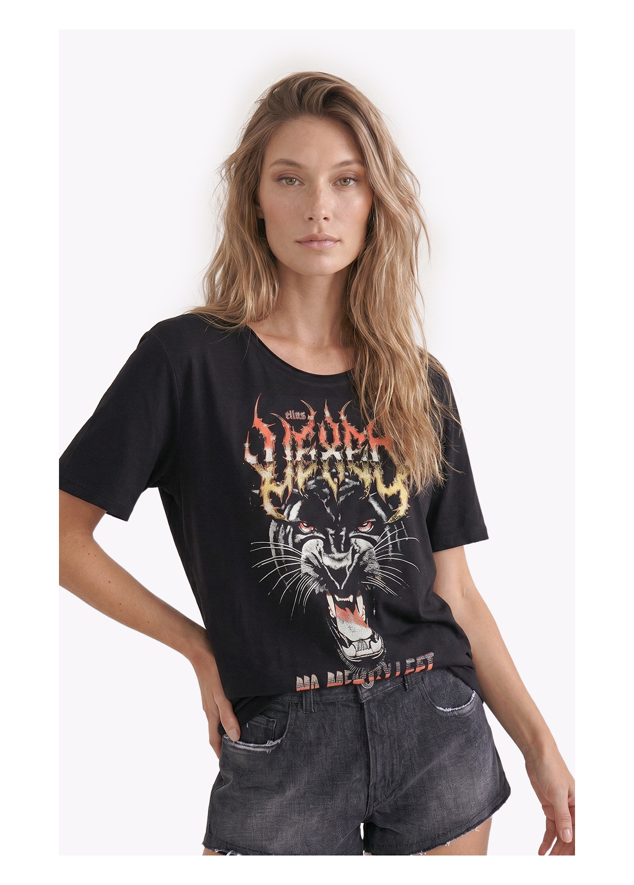 Blusa Vexed Loose Preto