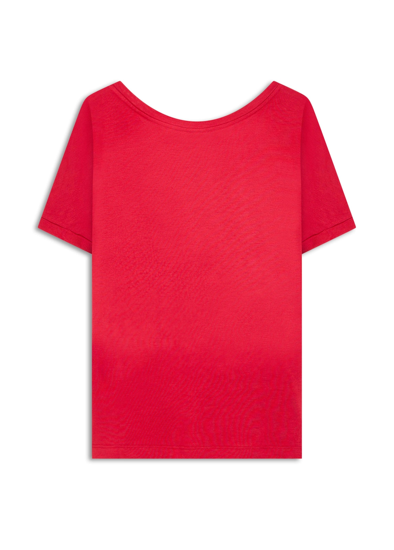 Blusa Visco Canoa Ellus Onça Vermelho
