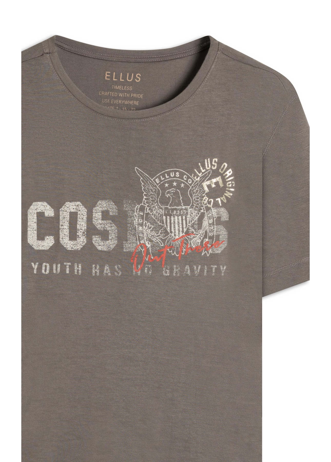 Blusa Visco Cosmos Boxy Tabaco