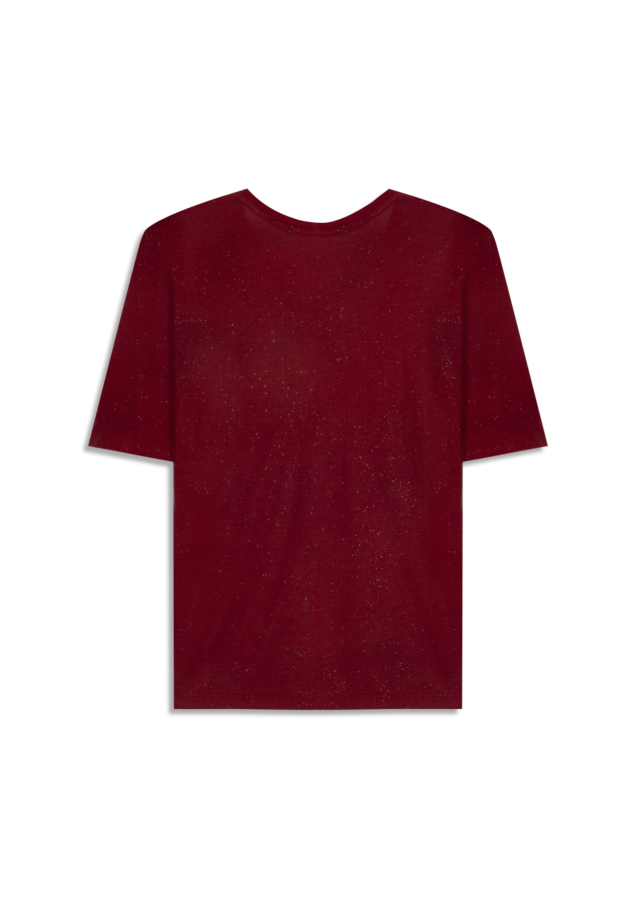 Blusa Visco Ellus Handwriting Boxy Vermelho