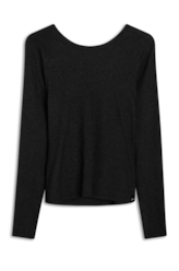 Blusa Visco Ellus Mescla Preto