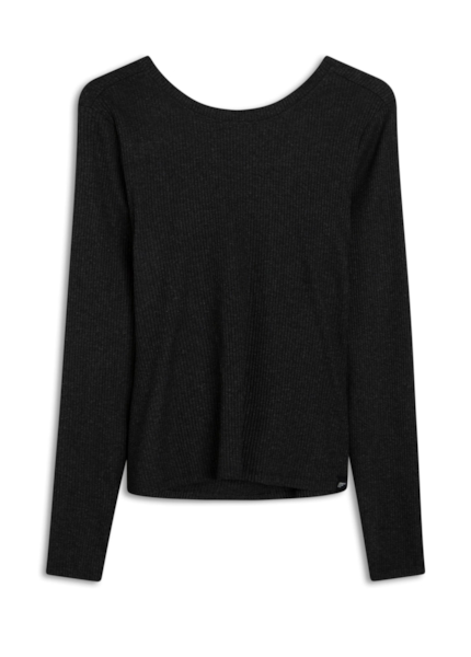 Blusa Visco Ellus Mescla Preto