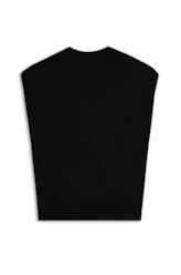 Blusa Visco Jersey Round Neck Preto