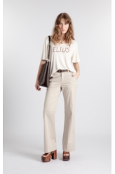 Blusa Visco Linen Enjoy Flowy Natural