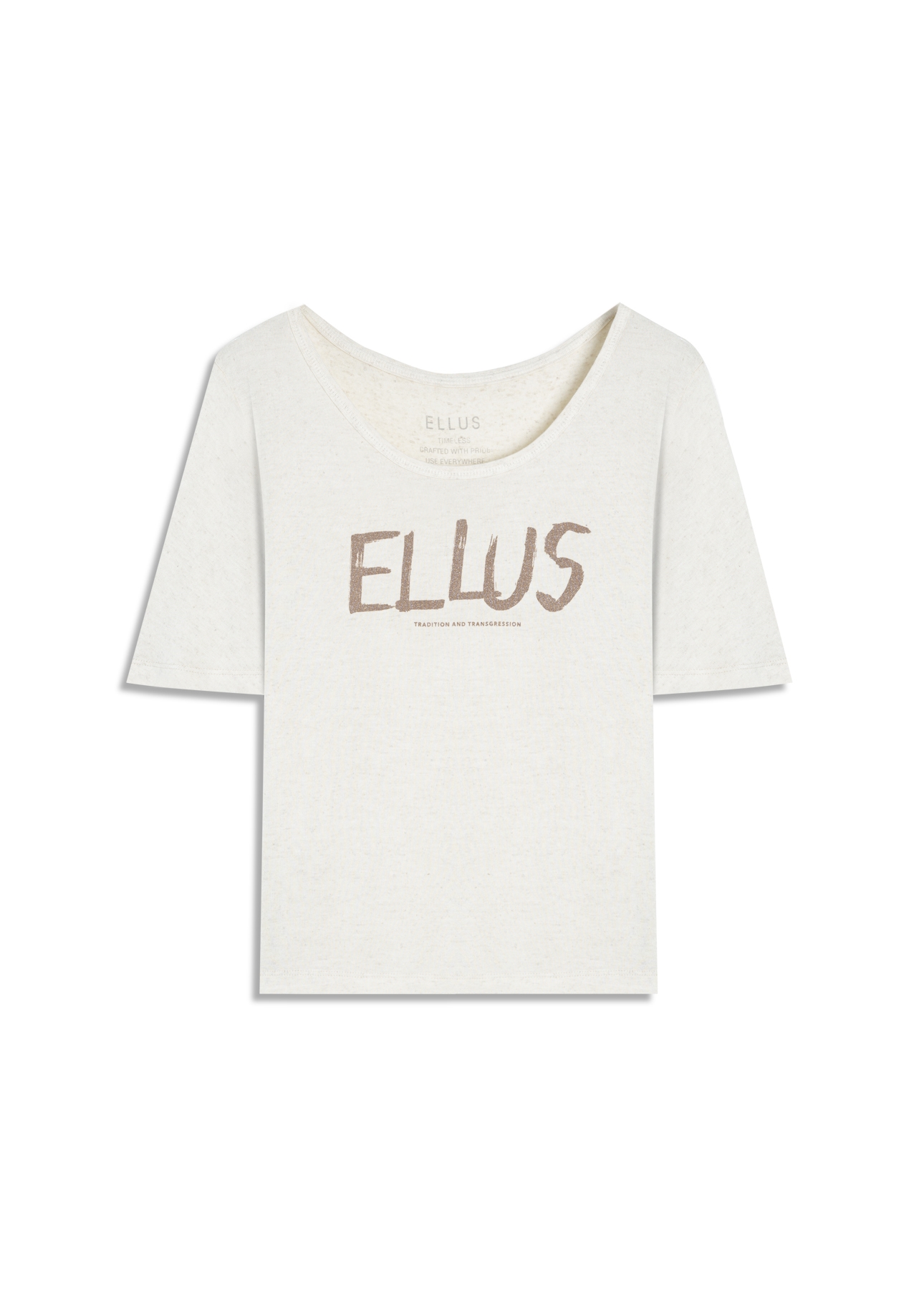 Blusa Visco Linen Enjoy Flowy Natural