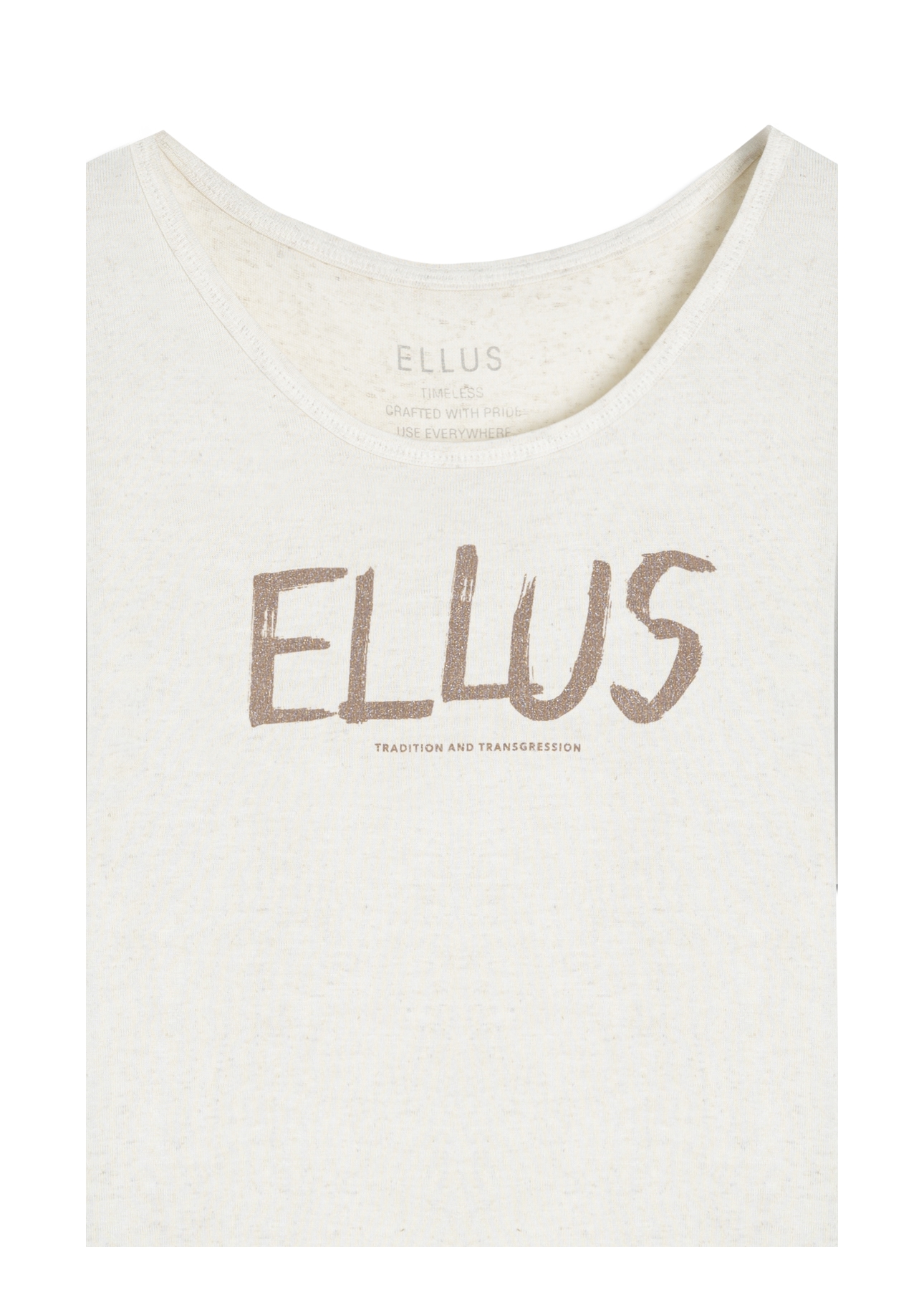 Blusa Visco Linen Enjoy Flowy Natural