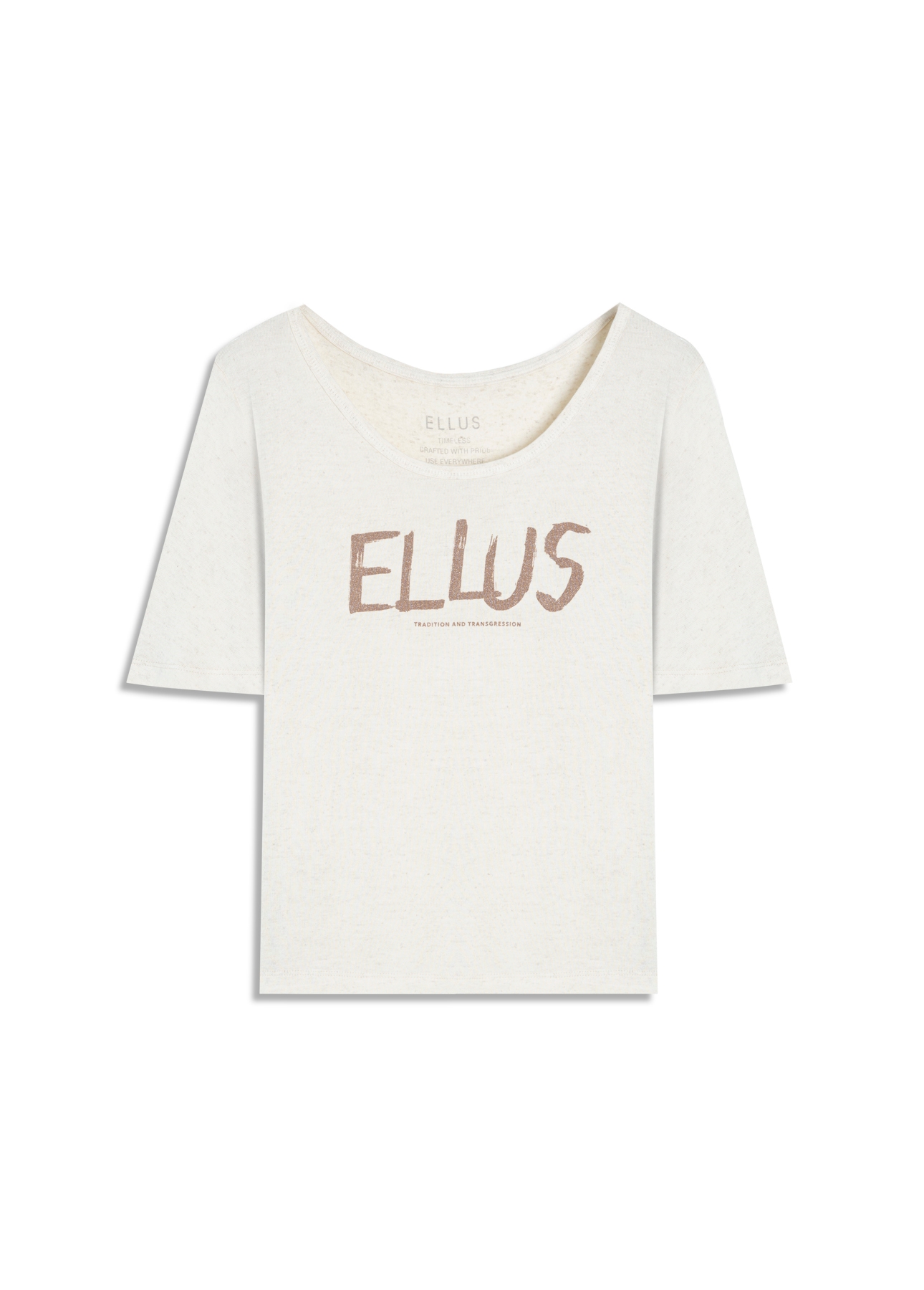 Blusa Visco Linen Enjoy Flowy Natural