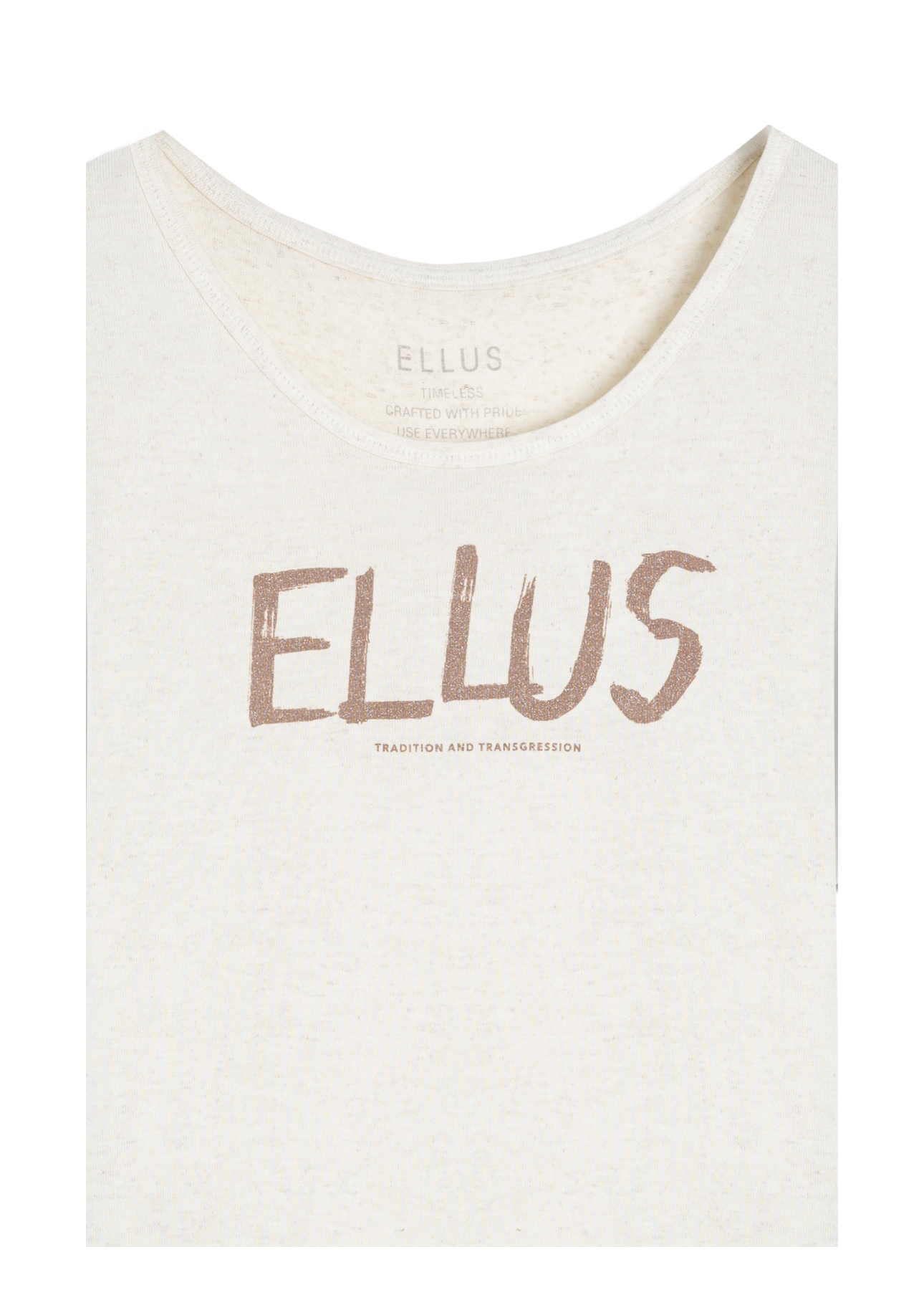 Blusa Visco Linen Enjoy Flowy Natural