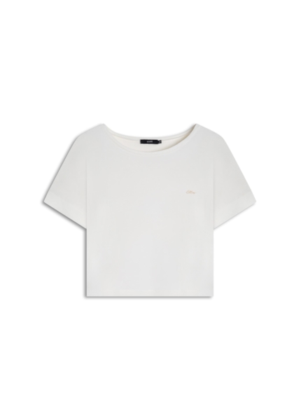 Blusa Visco Lycra Shirt Off White