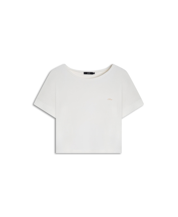 Blusa Visco Lycra Shirt Off White