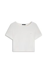 Blusa Visco Lycra Shirt Off White