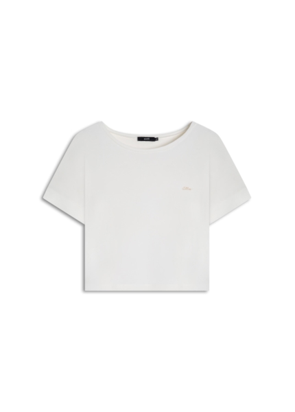 Blusa Visco Lycra Shirt Off White
