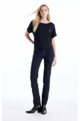 Blusa Visco Lycra Shirt Preto